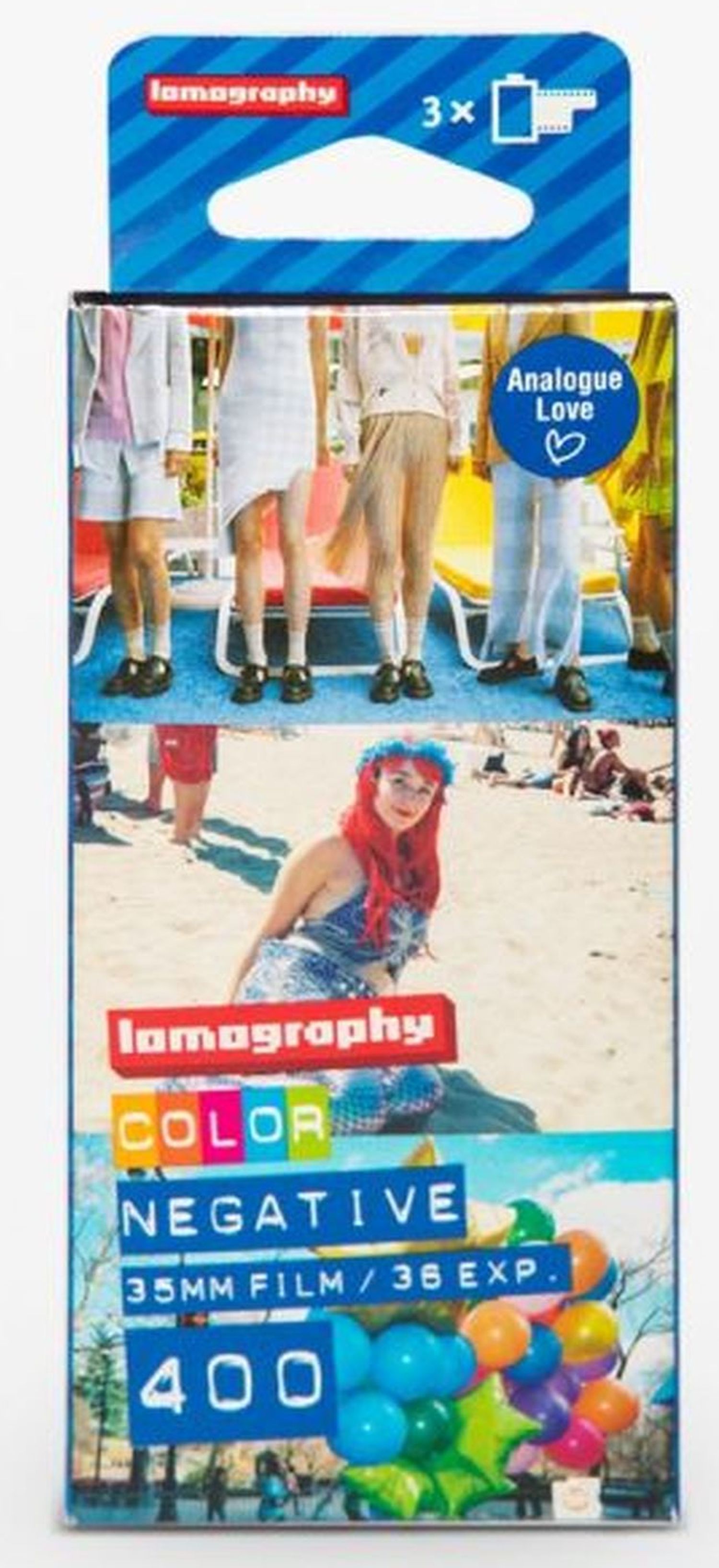 Lomography Color Negative 35mm ISO 400 3er Pack