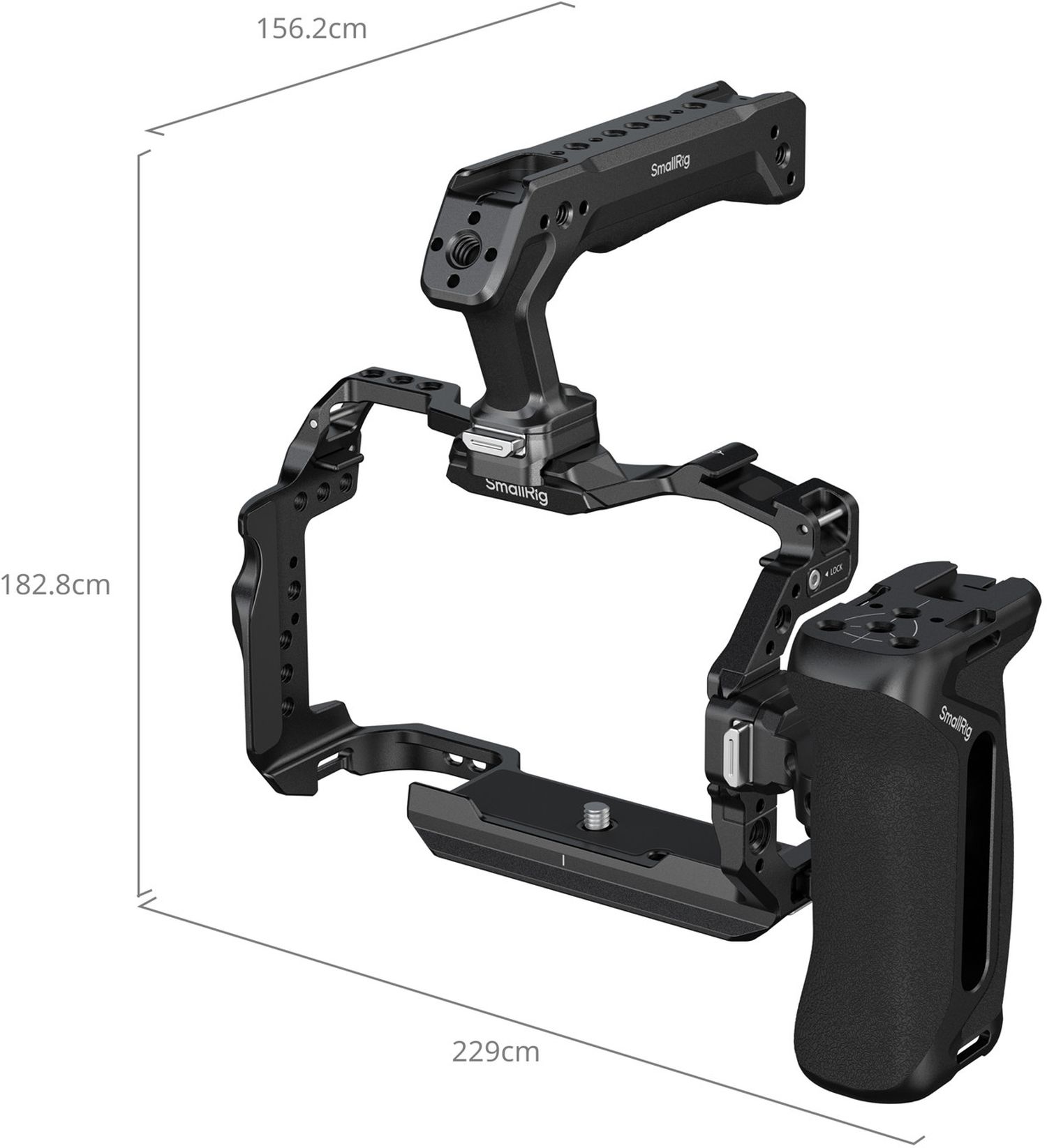 SmallRig 5958 HawkLock Quick Release Cage Kit R6 Mark II/III (Adv.Ed ...