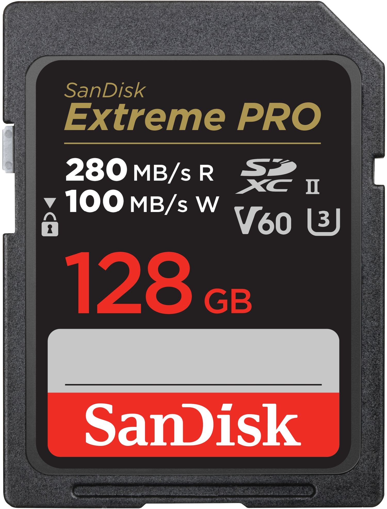 SanDisk SDXC Extreme Pro 128GB 280MB/s V60 UHS II