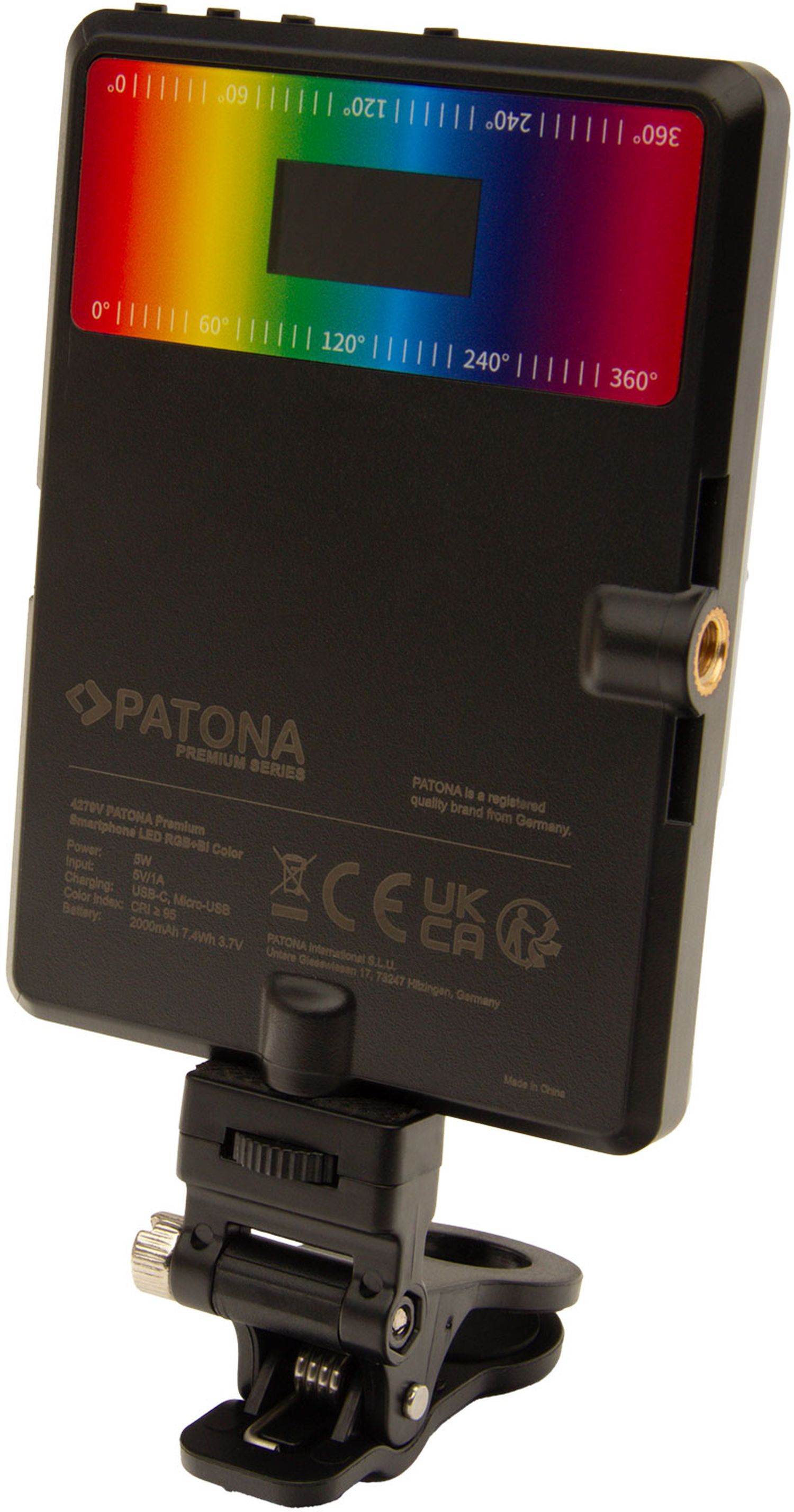 PATONA Premium Smartphone RGB/Bi Color Licht