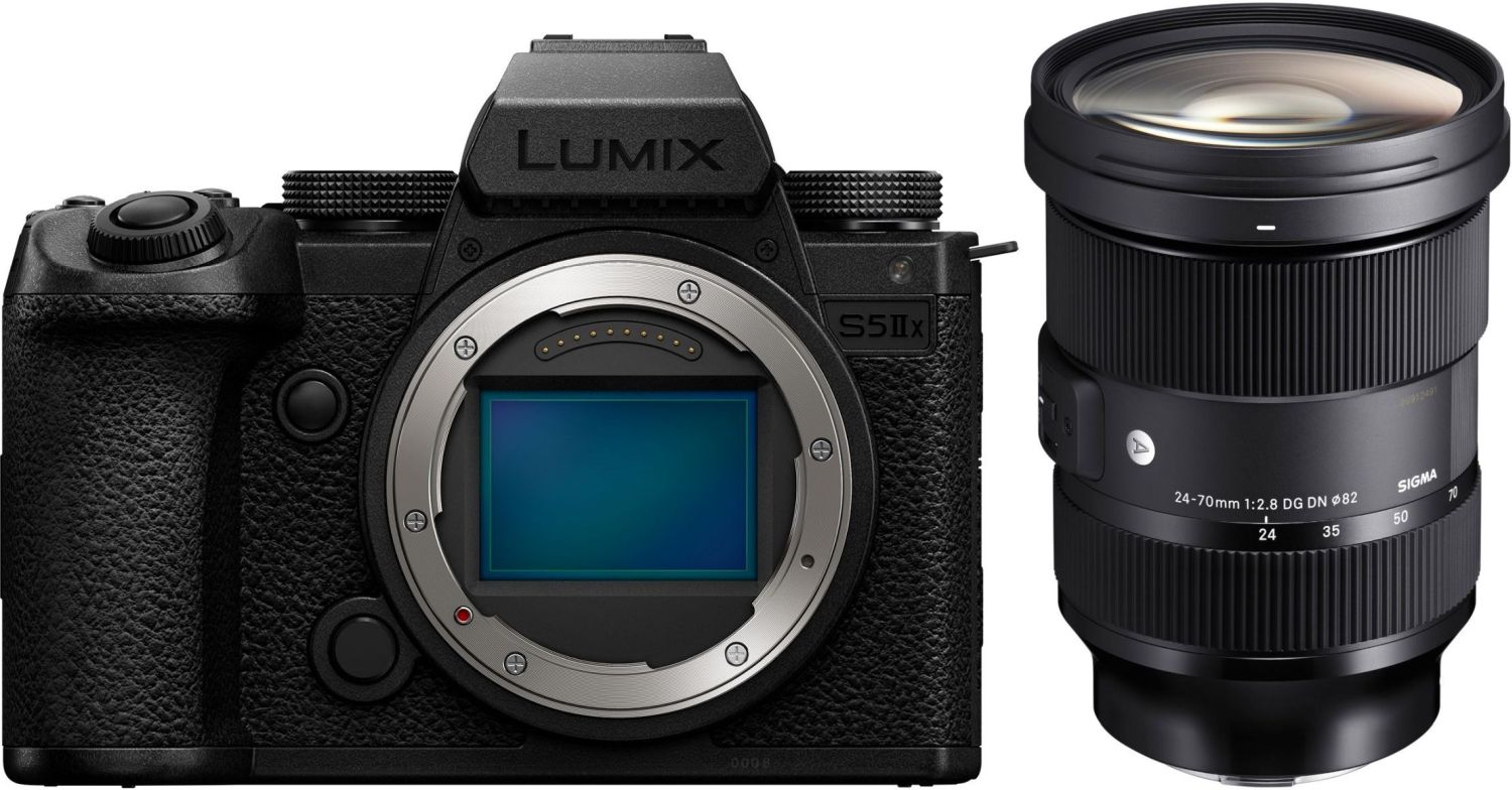 Accessories  Panasonic DC-S5 II X + Sigma 24-70mm f2.8 DG DN (A) L-mount