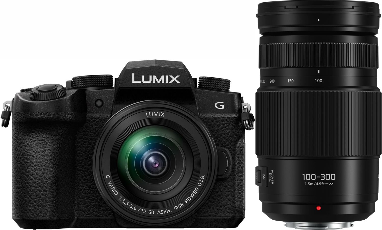 Panasonic Lumix G97 + 12-60mm f3,5-5,6 + 100-300mm