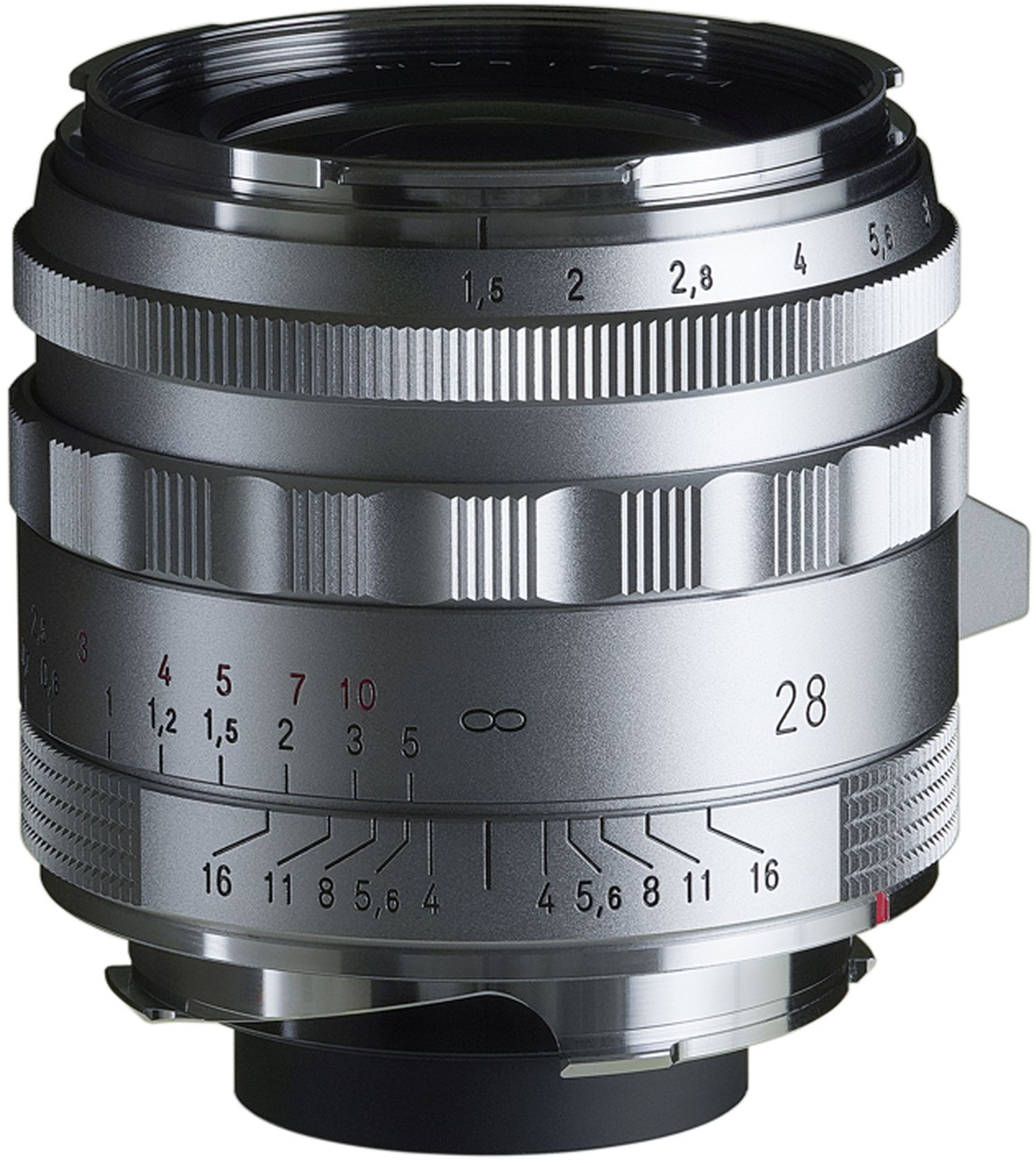 Voigtländer Nokton 28mm f1.5 Type II VM asph silver