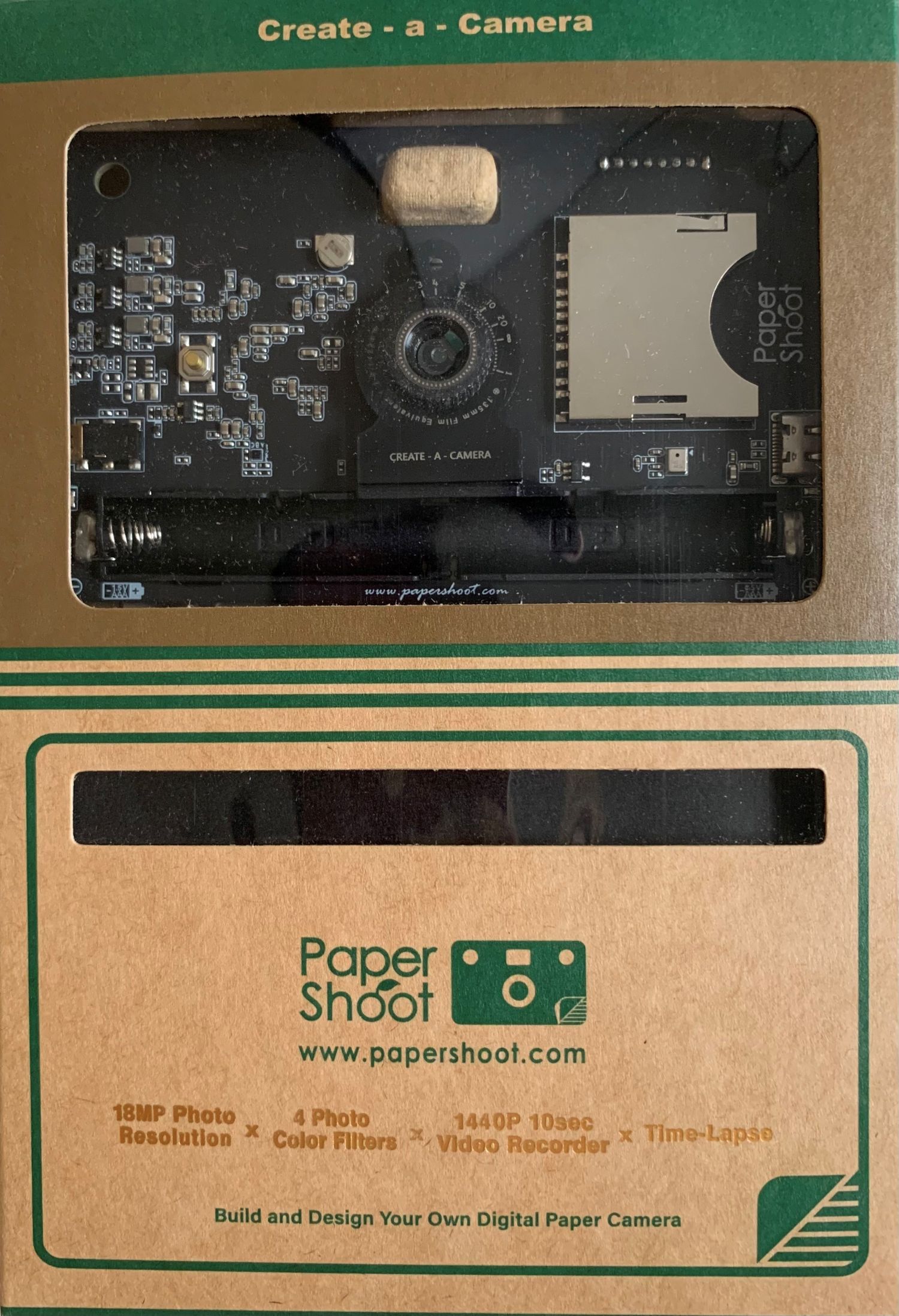 Paper Shoot Camera Board Paper Box - Foto Erhardt