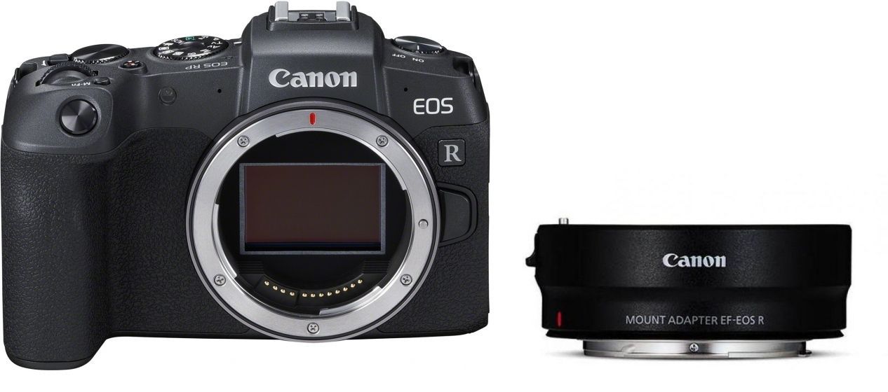 Canon Boîtier EOS RP + adaptateur EF-EOS R