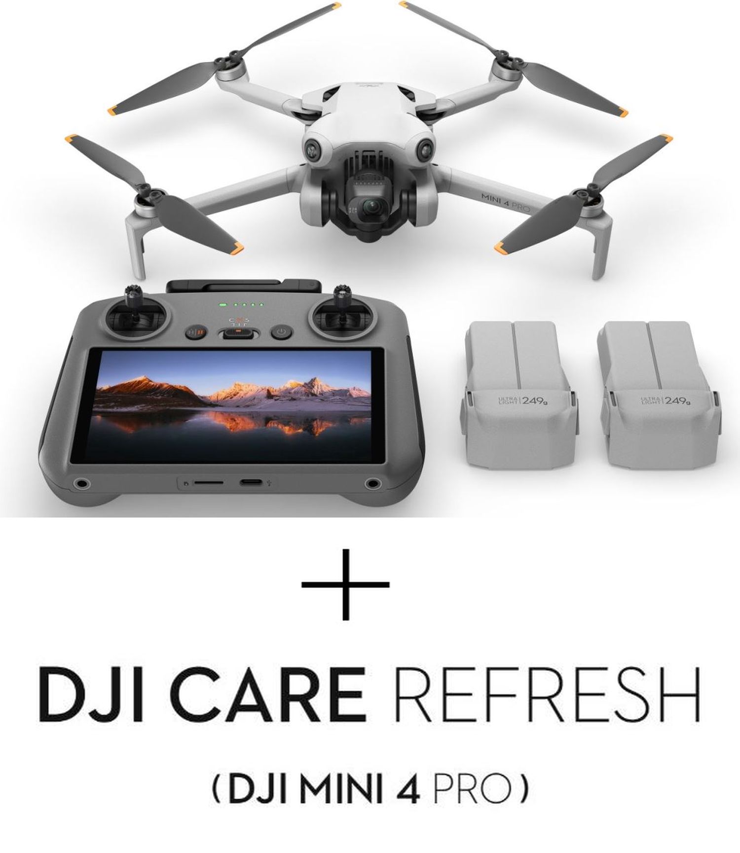 DJI Mini 4 Pro Fly More Combo + Care Refresh 2 years