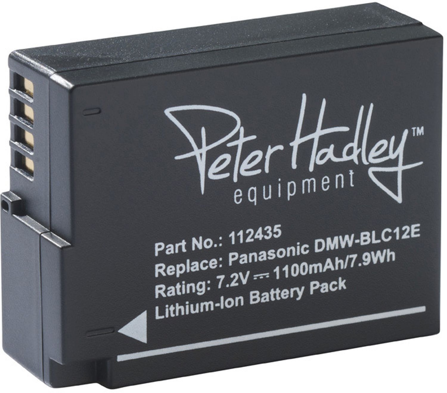 Peter Hadley Batterie DMW-BLC12E