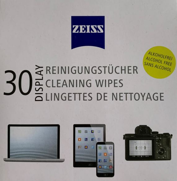 ZEISS wet wipes 30 pcs.