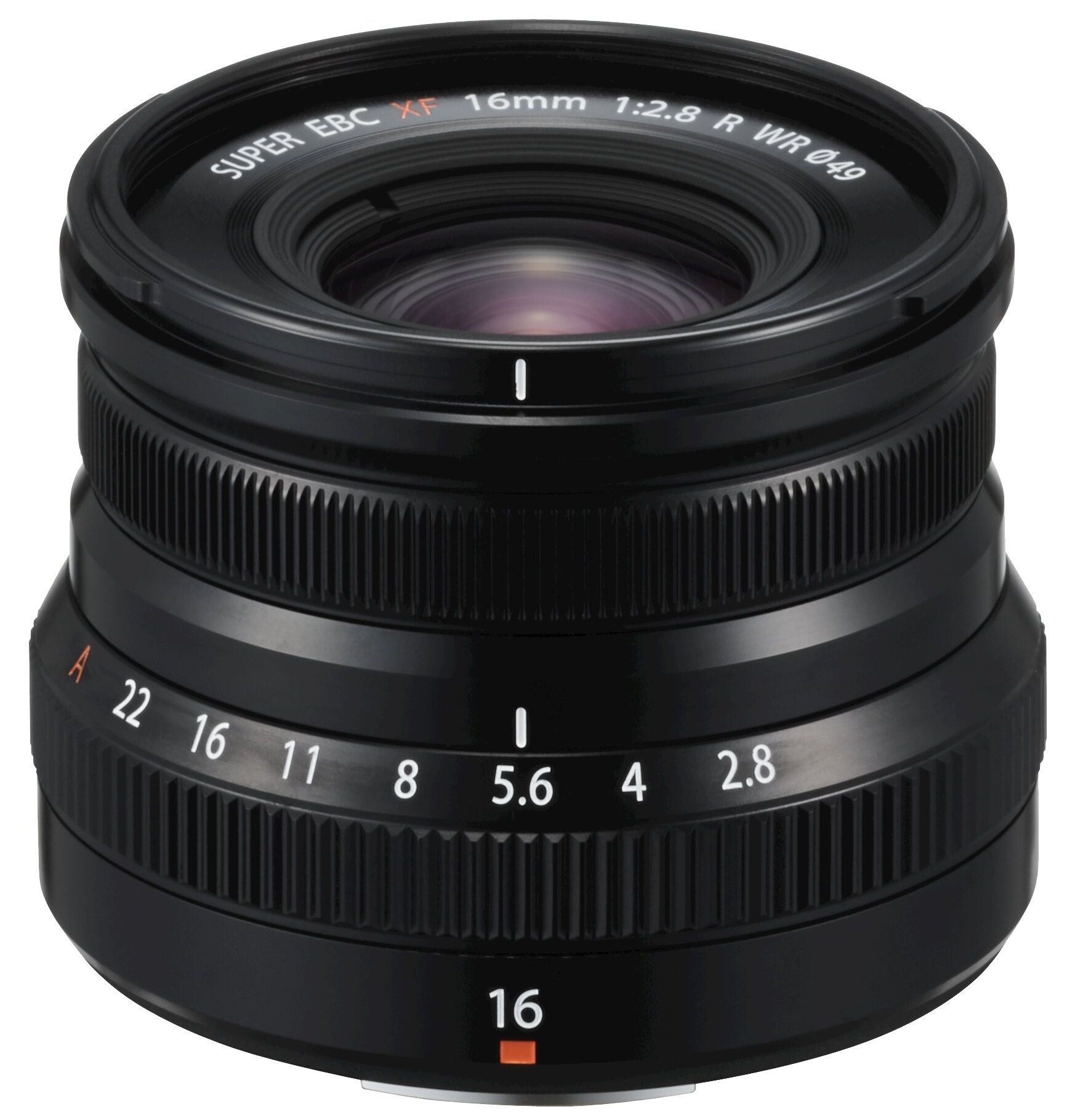 Fujifilm XF16mm f2,8 R WR schwarz