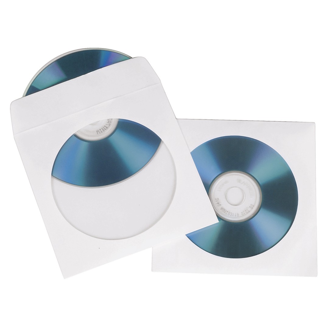 Hama CD DVD Empty Sleeves Paper 50 pcs 62671