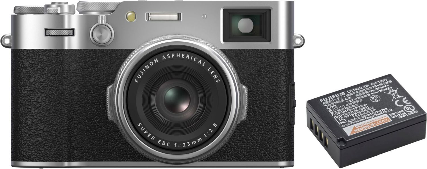 Fujifilm X100VI silver + NP-126 battery