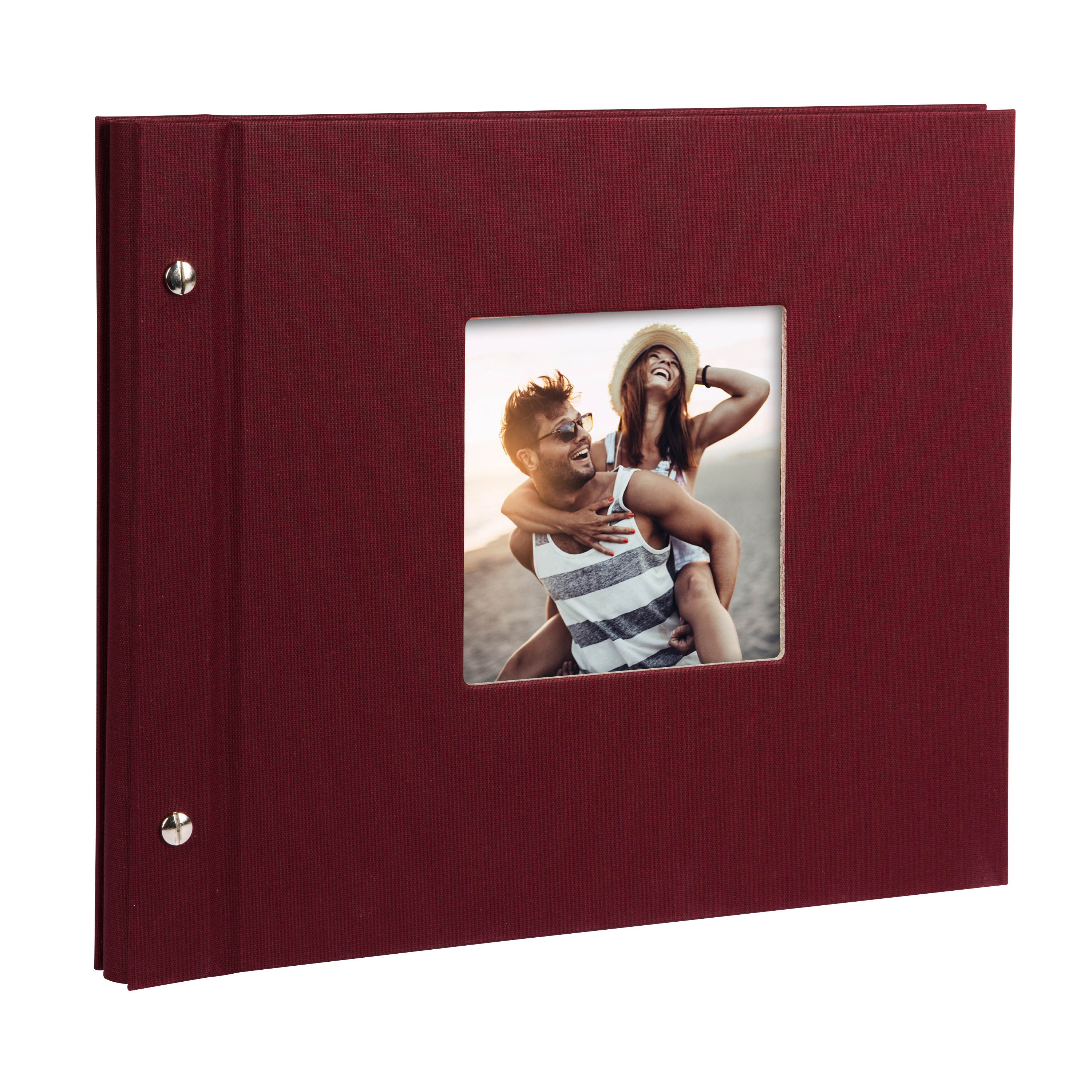 Goldbuch Screw album Bella Vista bordeaux 26892 white pages 30x25cm