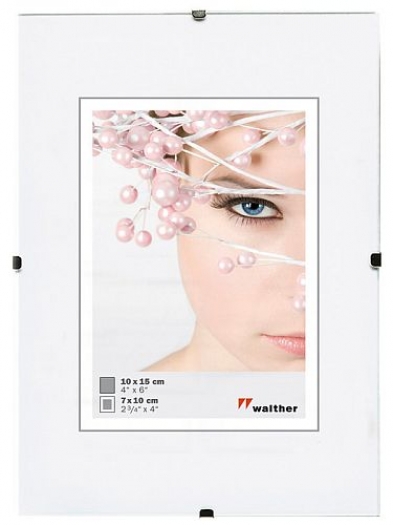 Frameless picture holder 13x18 cm antireflex