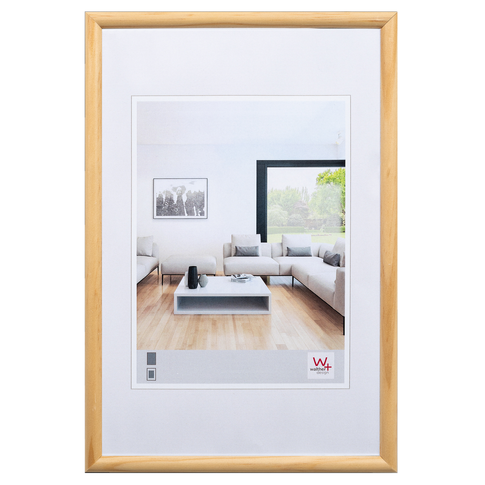 Walther Wooden frame Bolzano 18x24cm, nature