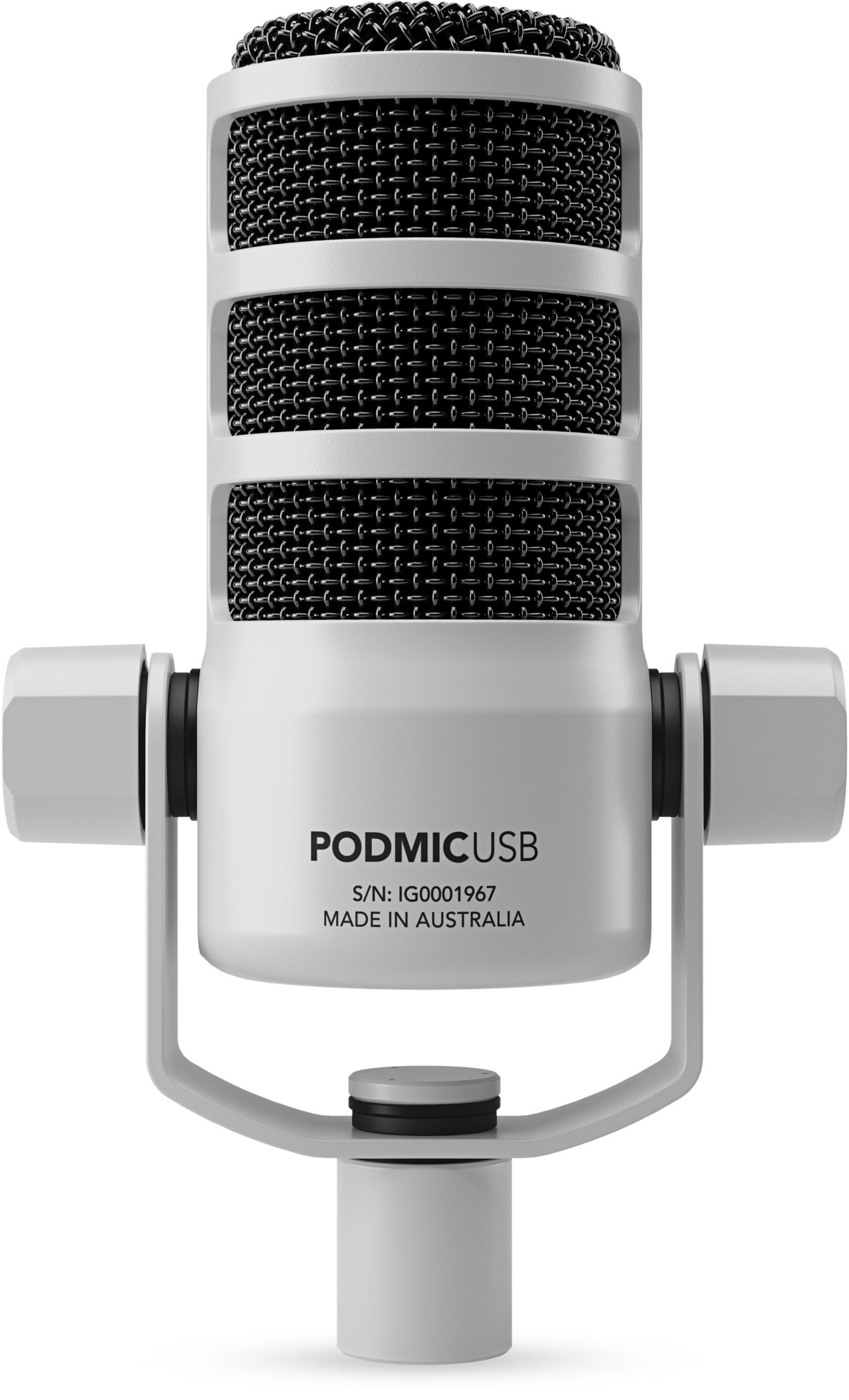 Caractéristiques techniques  Rode PodMic USB blanc