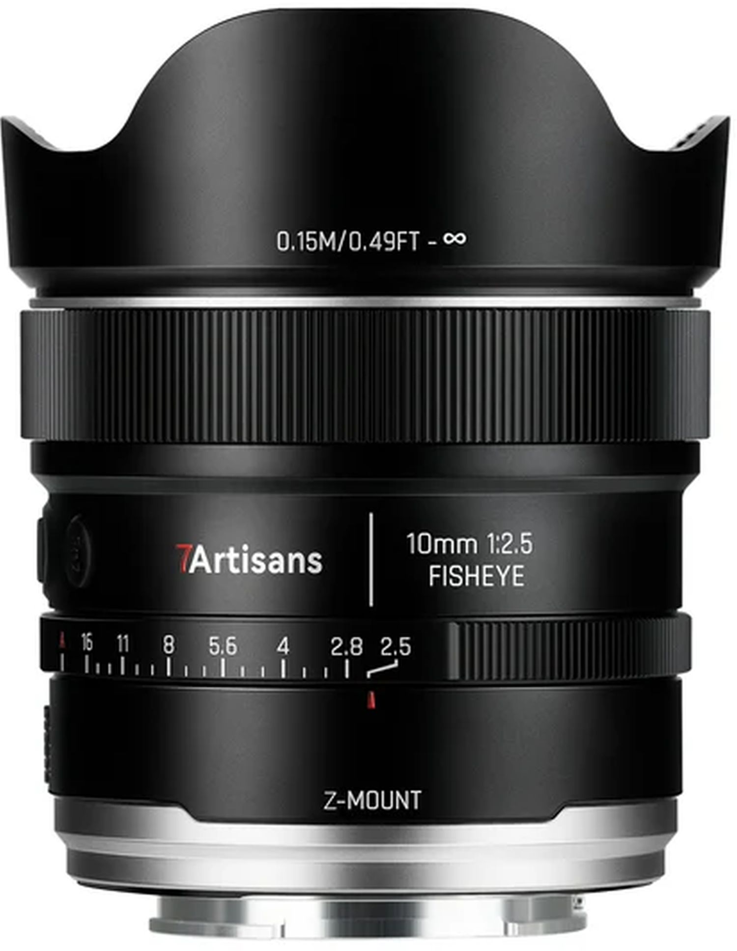 7Artisans AF 10mm f/2,5 MAX Fisheye Nikon Z Image