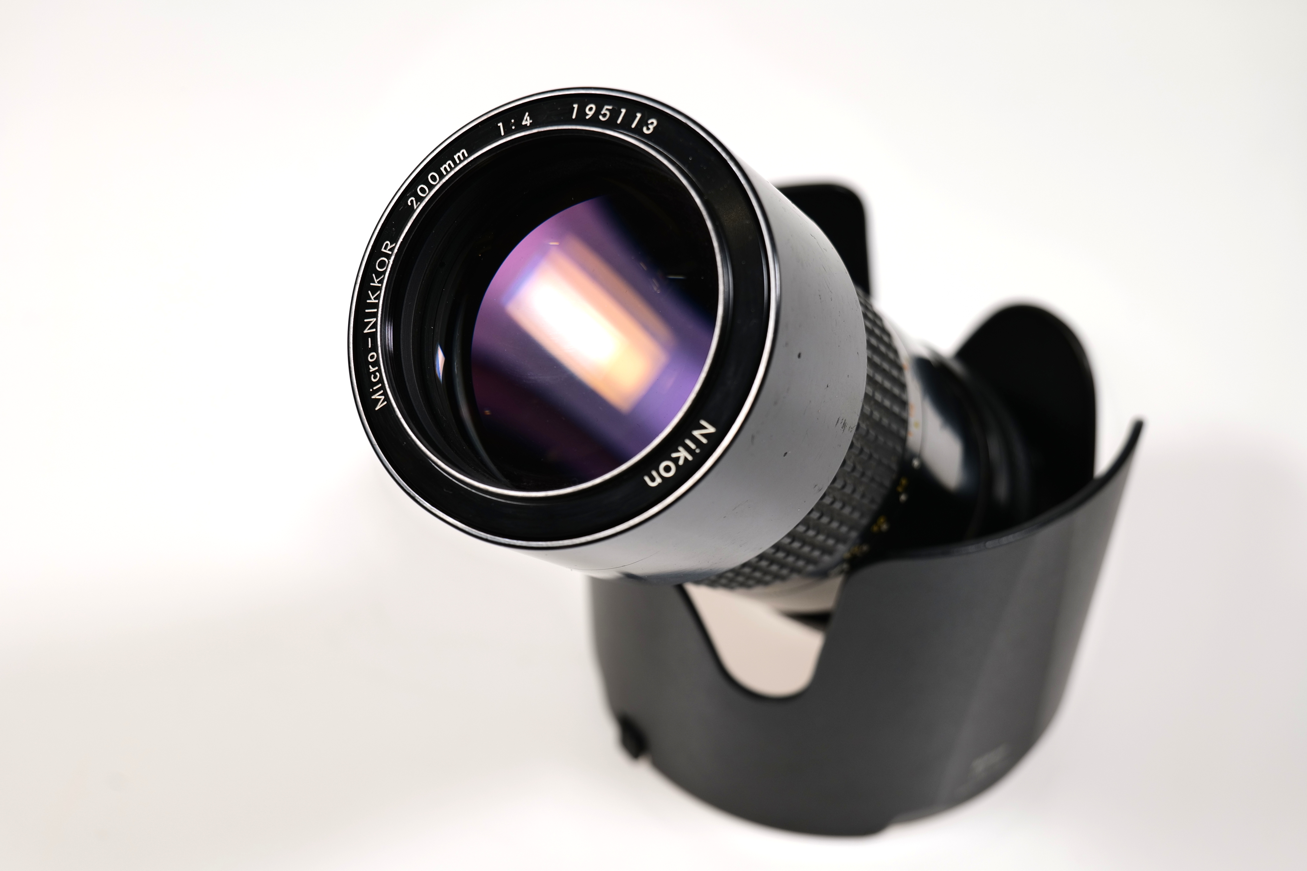 Nikon Micro-Nikkor 200mm/4 F used #9164450 Foto Erhardt