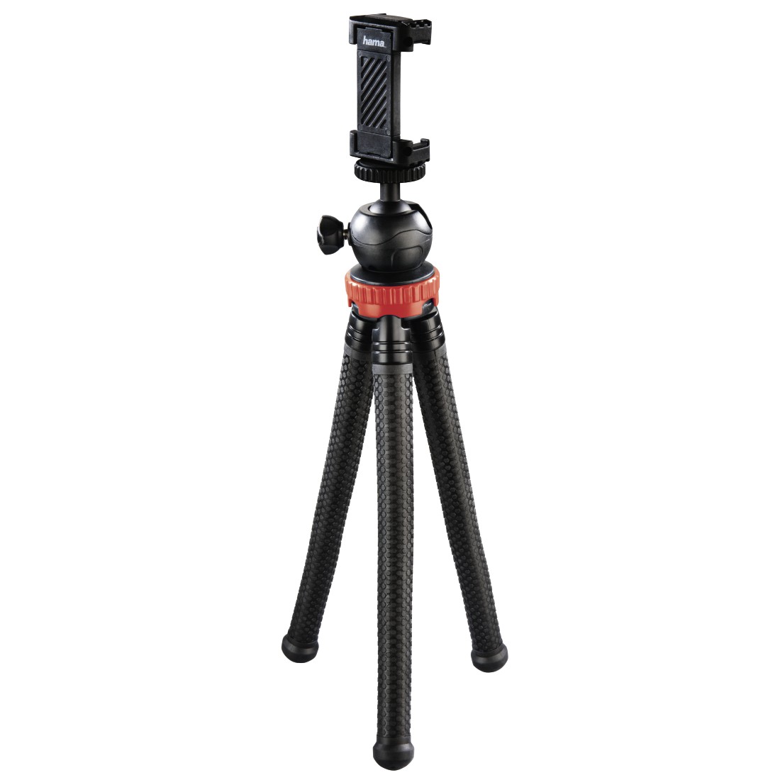 Hama FlexPro 4608 für Handy,GoPro,Kamera 27cm Rot