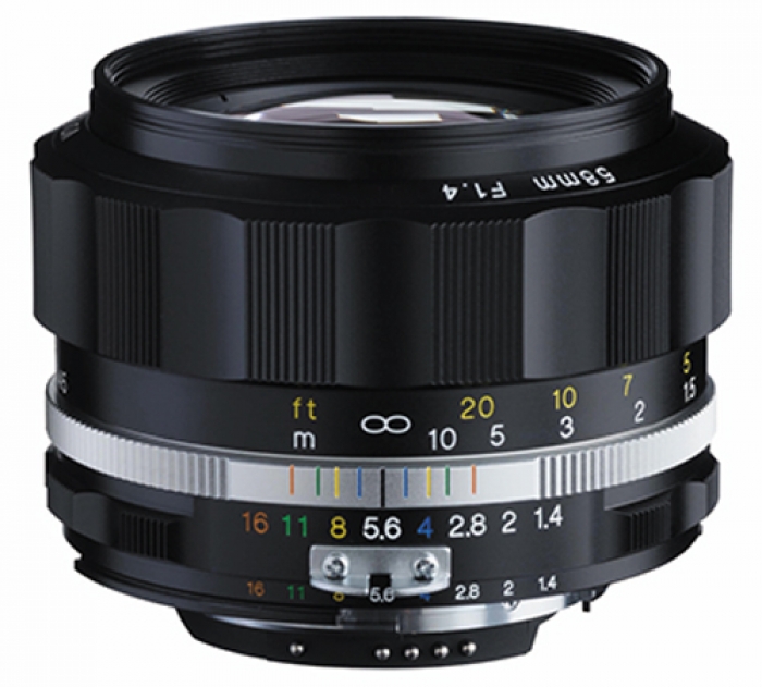 Voigtländer Nokton 58mm f1.4 SLII-S AI-S (CPU) black