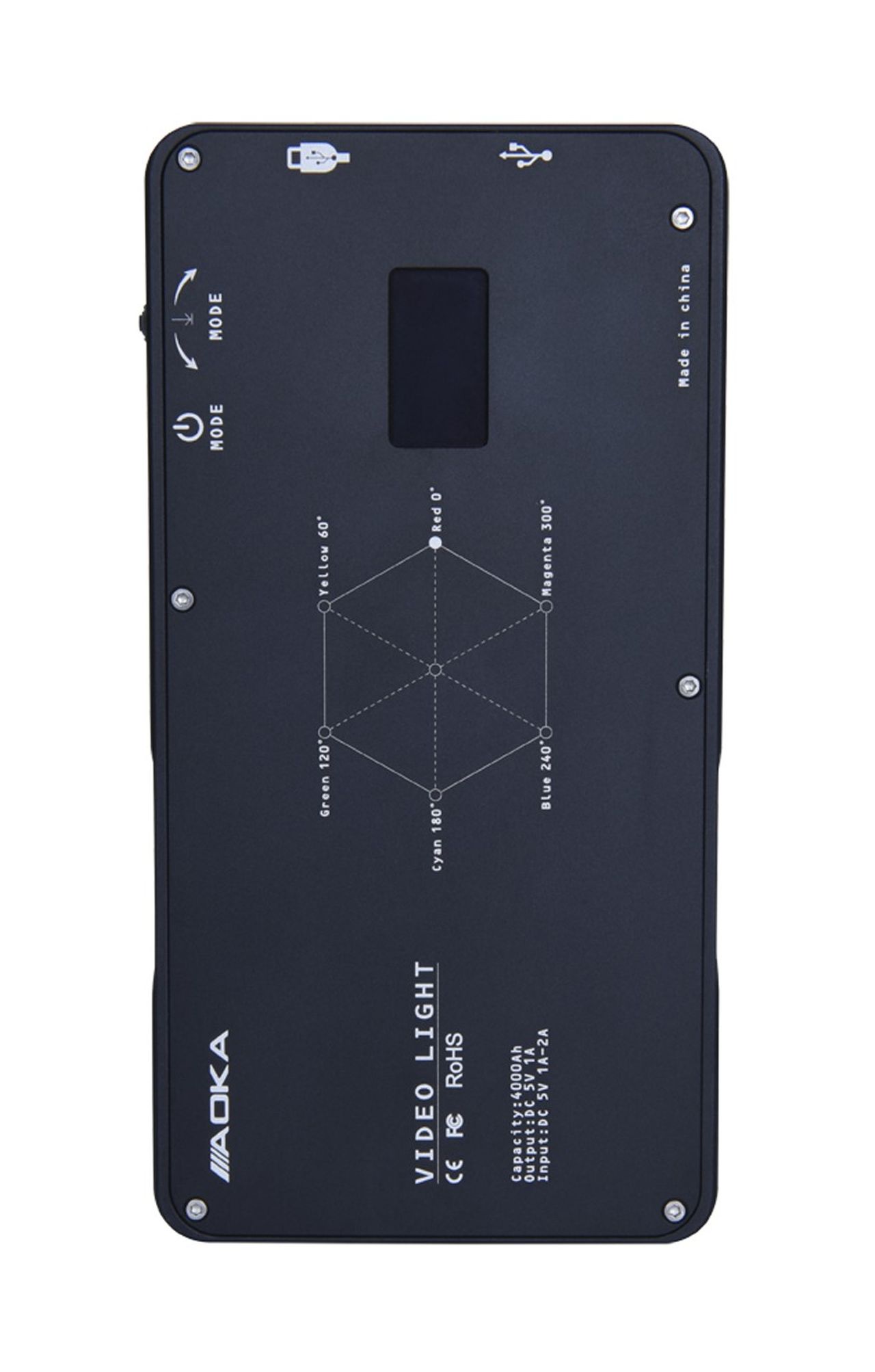 AOKA FL-70RGB Video-Flächenleuchte Multicolor