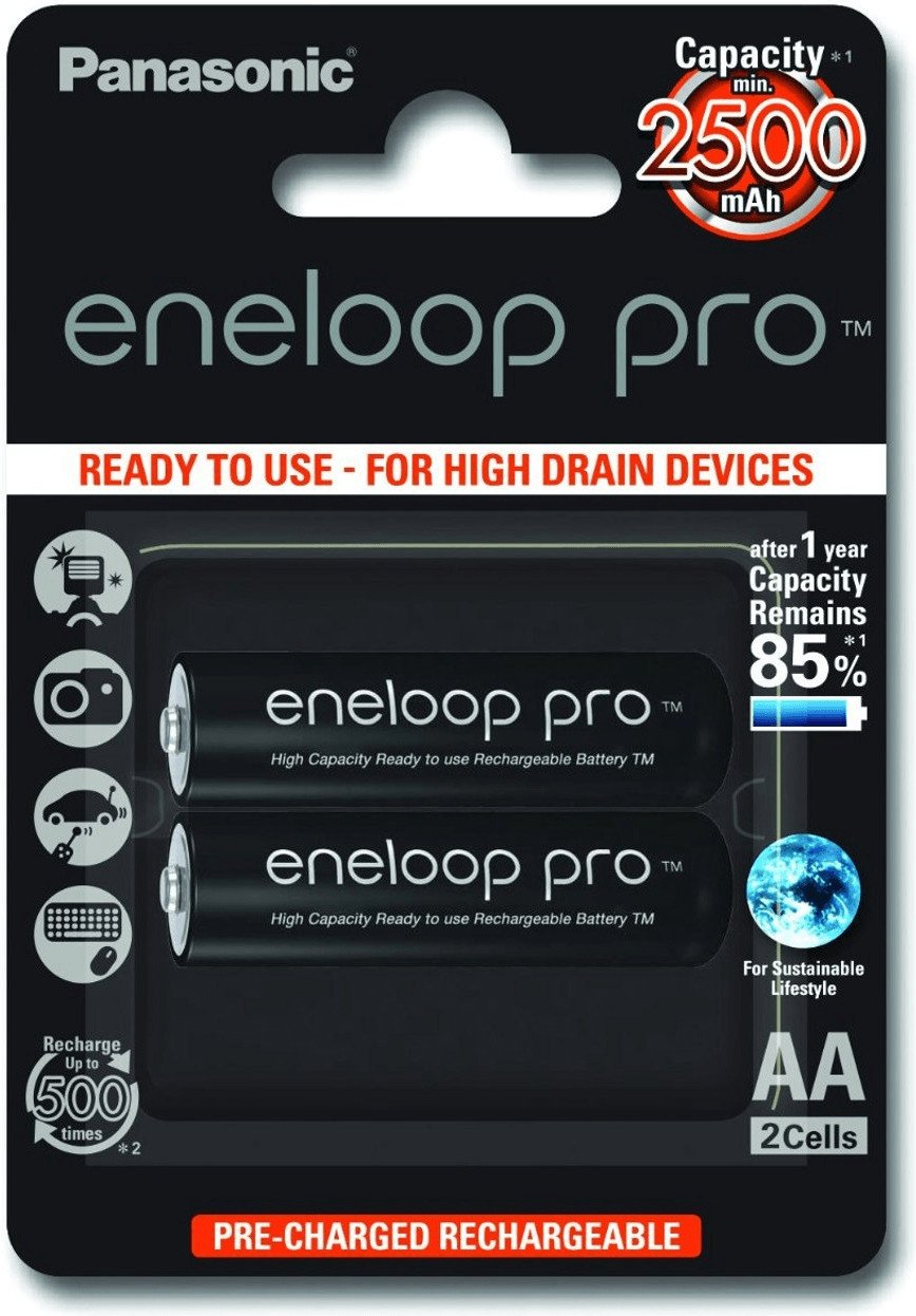 Panasonic eneloop pro AA-Mignon 2500mAh 2er