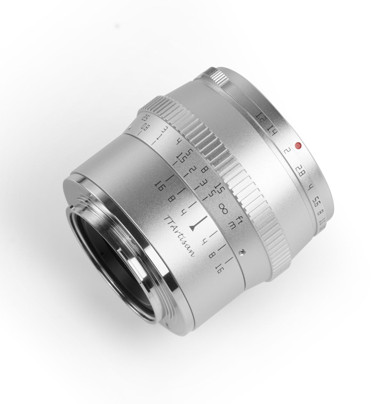 TTArtisan 50mm f1.2 Fuji X-mount silver - Foto Erhardt