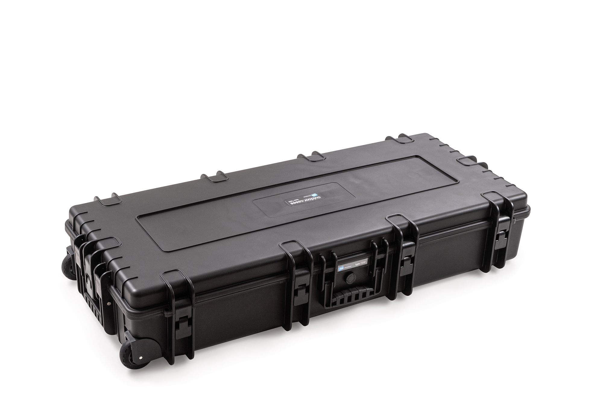 B&W Case Type 7200 schwarz mit Schaumstoffeinsatz