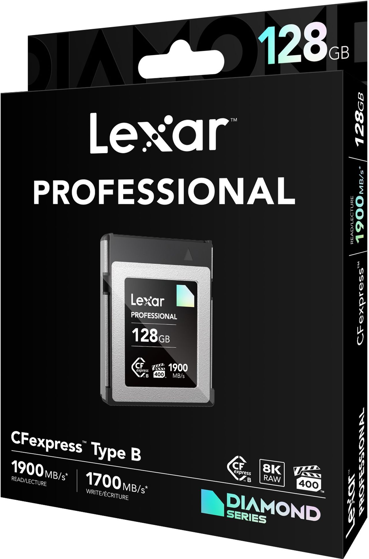 Lexar CFexpress Type-B Diamond 128GB 1900MB/S.