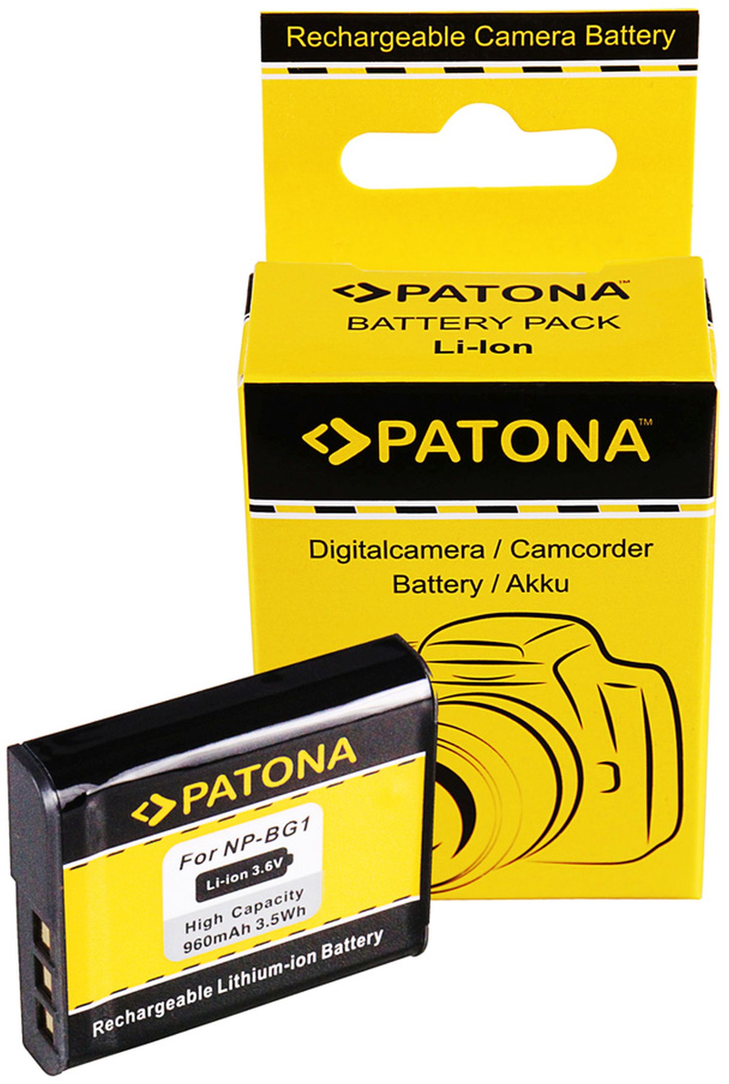 PATONA rechargeable battery NP-BG1 Cyber-Shot DSCH55