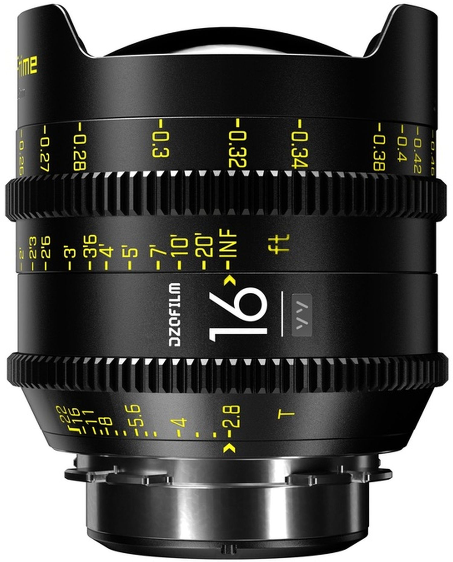 Technische Daten  DZOFILM Vespid Prime 16mm T2.8 für PL/EF Mount