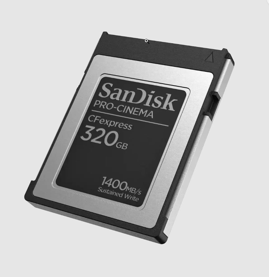 SanDisk Pro Cinema CFexpress Card Type B 320GB