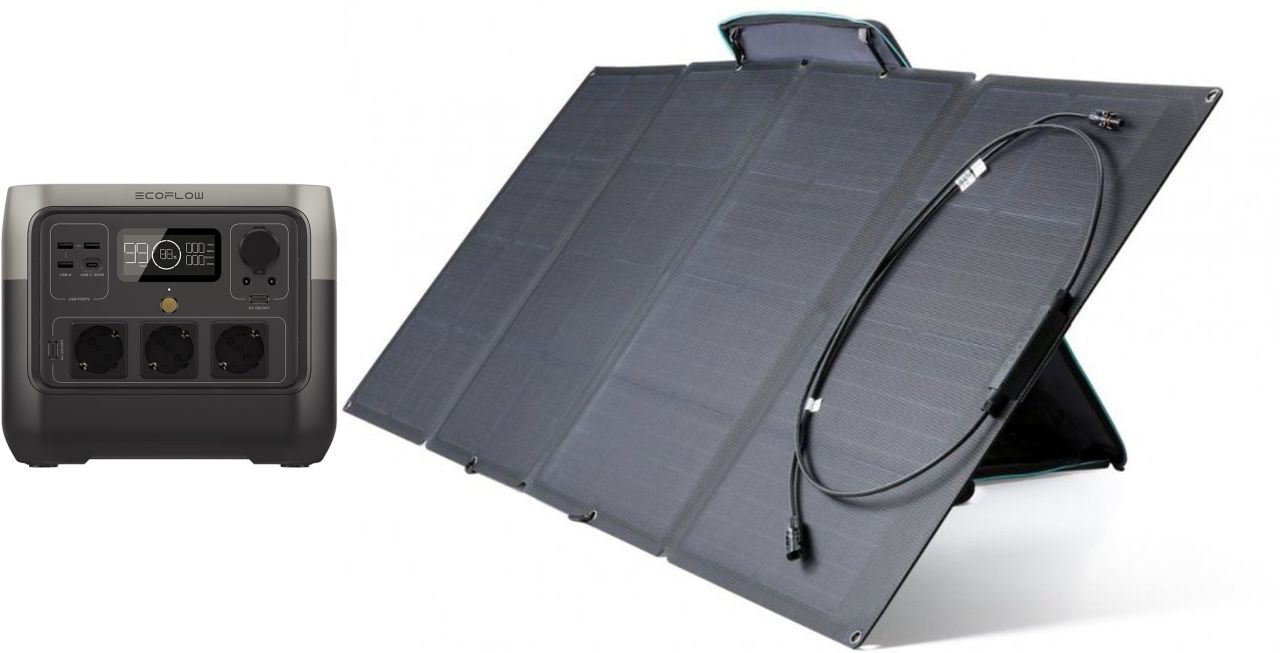 Ecoflow River 2 Pro + 160W Solarpanel