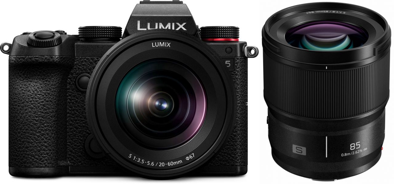 Panasonic Lumix DC-S5 + 20-60mm + Lumix S 85mm f1,8