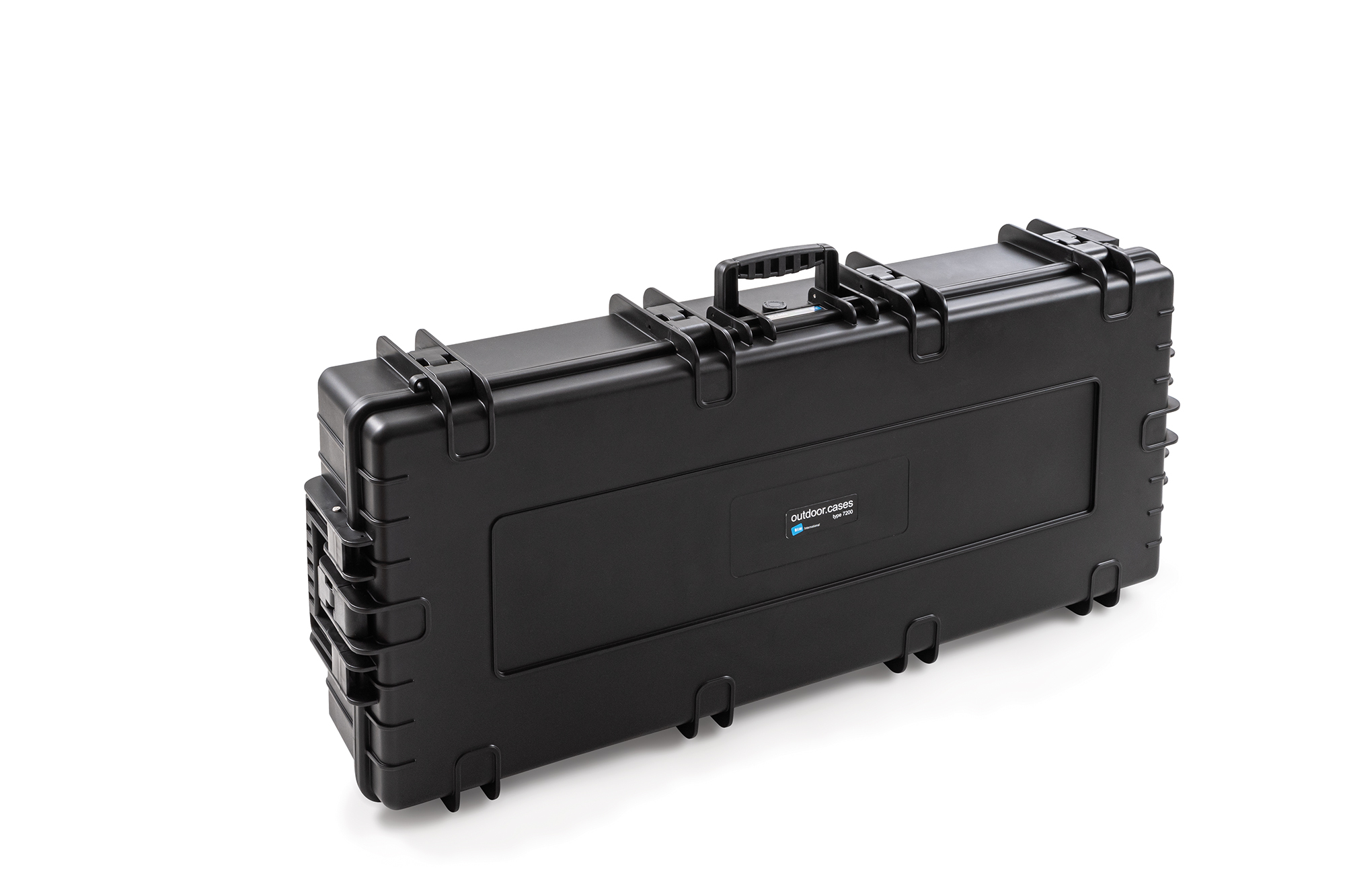 B&W Case Type 7200 schwarz mit Schaumstoffeinsatz