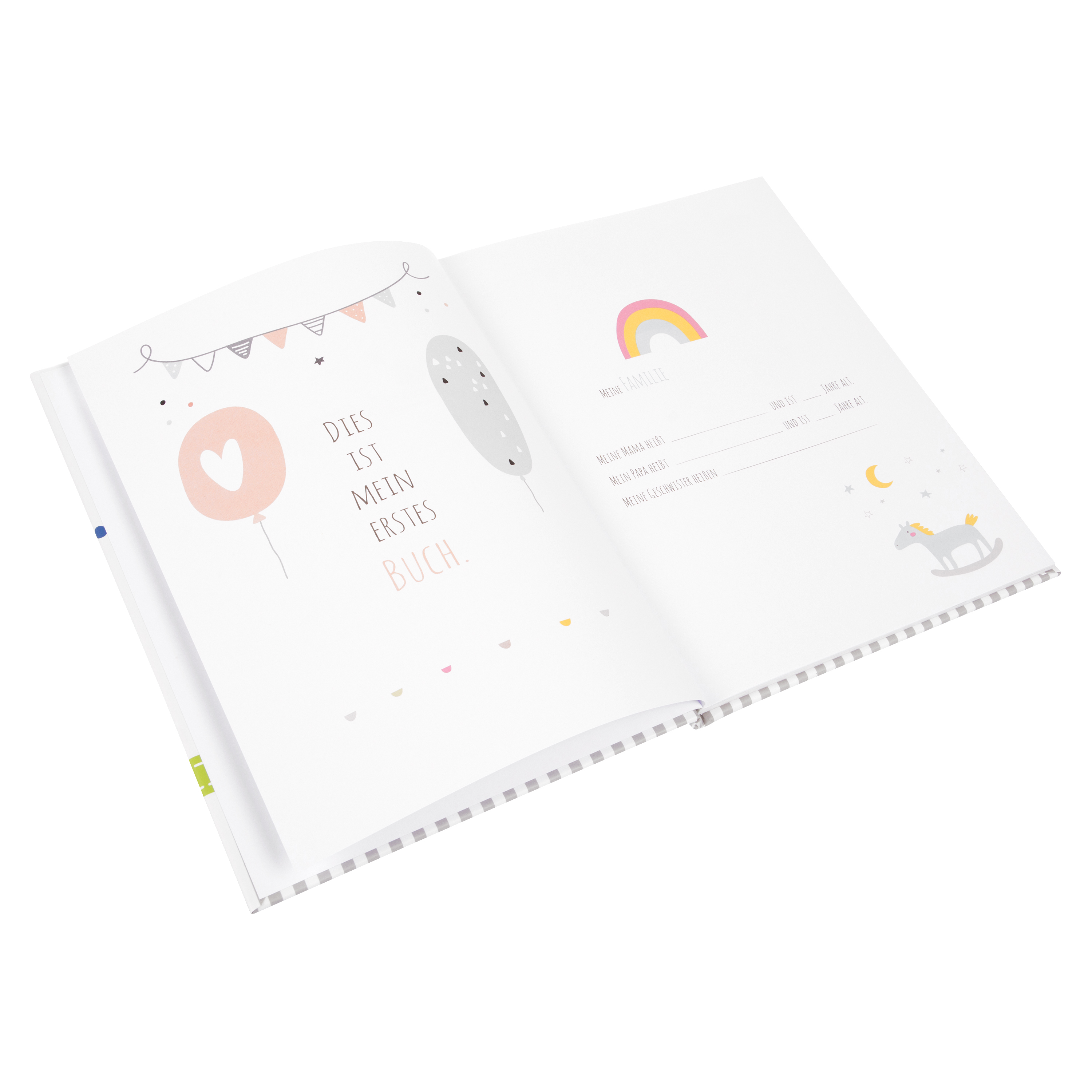Goldbuch 11 329 Babyworld whale lightbl. Baby diary