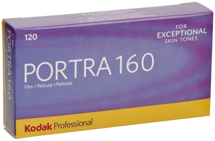 Kodak Professional Portra 160 Roll Film 120 Pack of 5