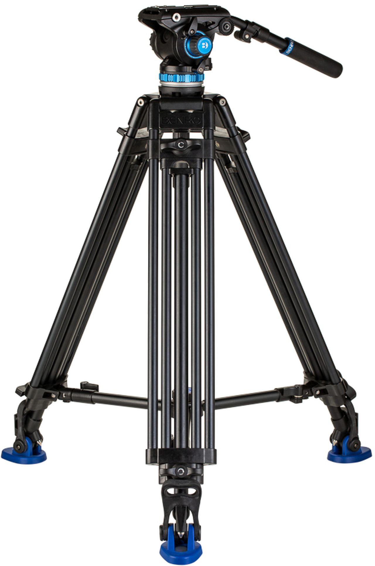 Benro Dual Tube Video Tripod Kit A573T Aluminum incl. Video Head S6Pro