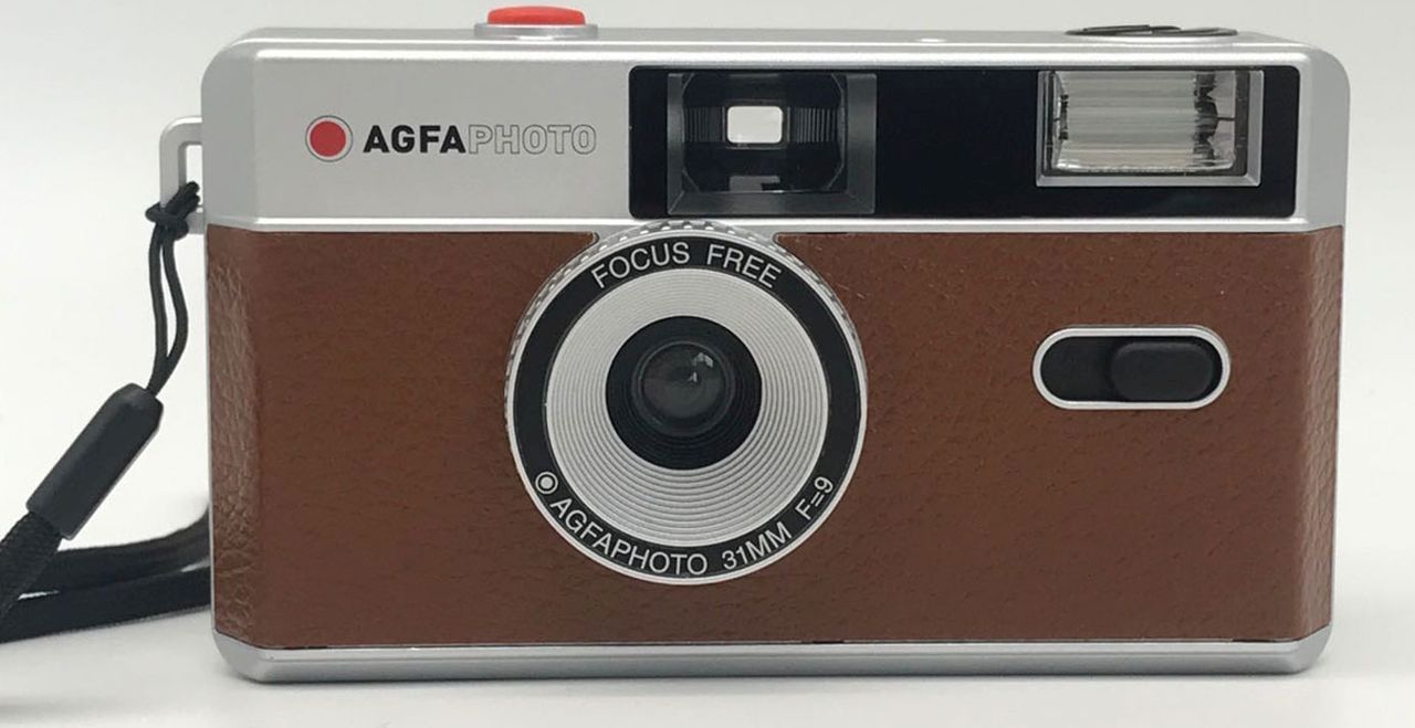 AgfaPhoto Analoge 35mm Kamera braun