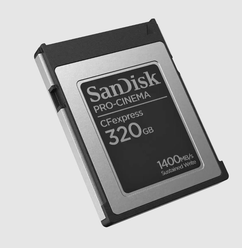 SanDisk Pro Cinema CFexpress Card Type B 320GB