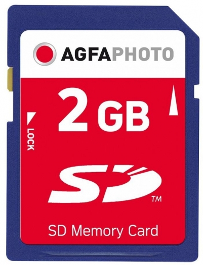 AgfaPhoto SD card 2GB