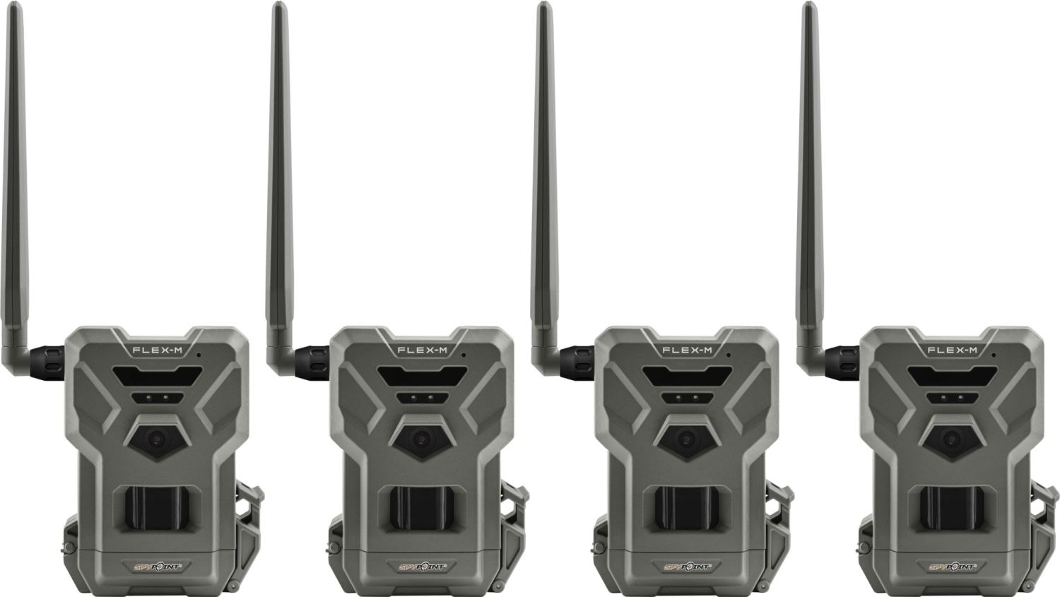 SPYPOINT FLEX-M wildlife camera 4-pack