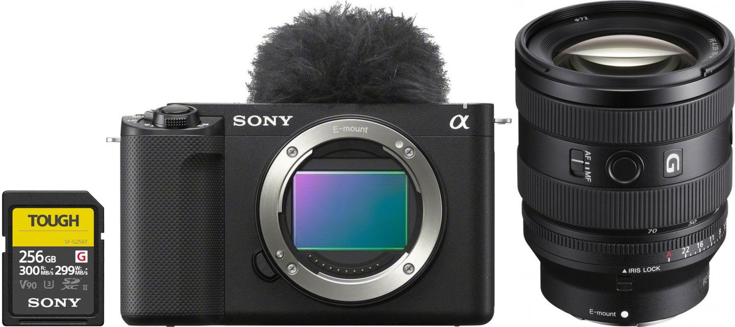 Sony Alpha ZV-E1 + 20-70mm f4 G + SDXC card 256GB Tough