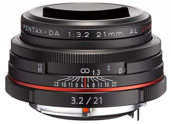 Pentax SMC 21mm 1:3,2 HD AL Limited schwarz