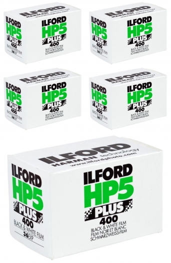 Ilford HP 5 Plus 135-36 5 pack