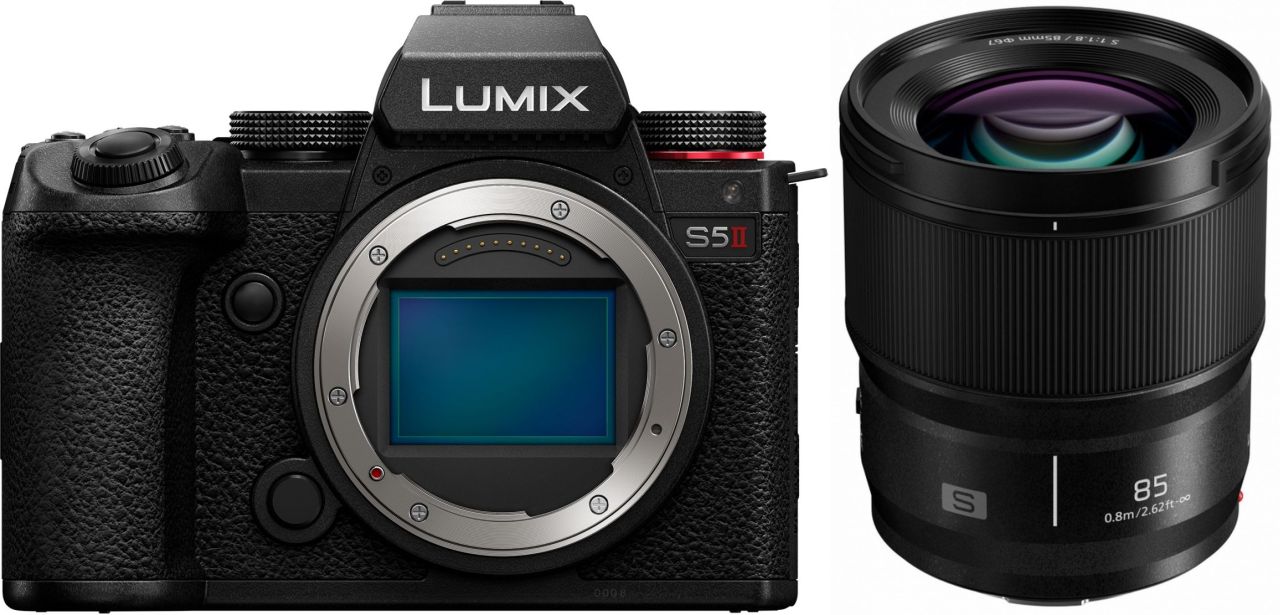 Accessoires  Panasonic DC-S5 II + Lumix S 85mm f1,8