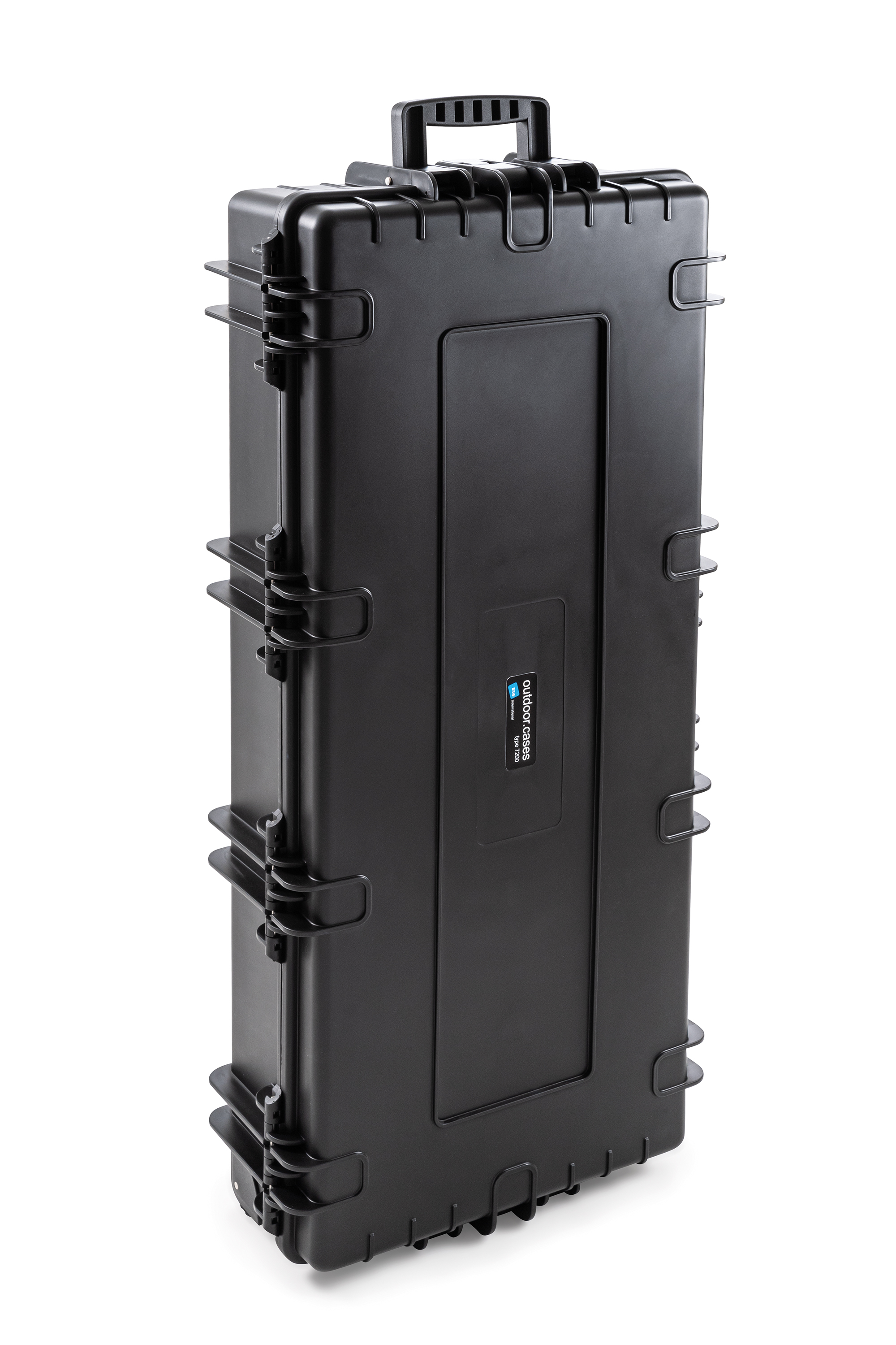 B&W Case Type 7200 schwarz mit Schaumstoffeinsatz