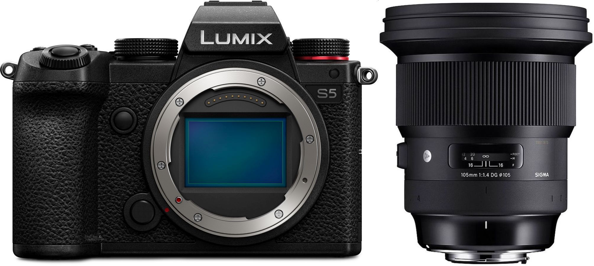 Panasonic Lumix DC-S5 + Sigma 105mm f1,4 DG (A) L-Mount