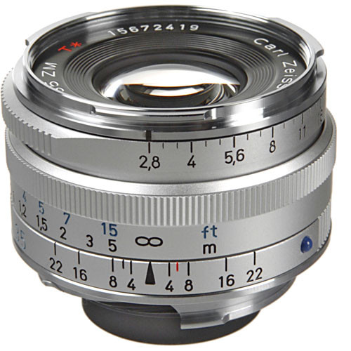 ZEISS C Biogon 35mm M mount f2.8 silver