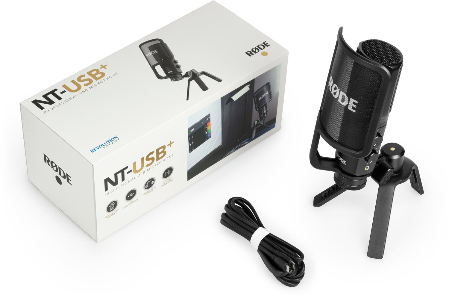 Accessories  Rode NT-USB+ Premium Condenser Microphone