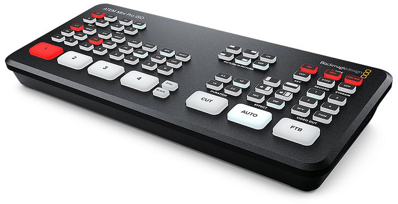 Blackmagic Atem Mini Pro ISO Live Production Mixer - Foto Erhardt